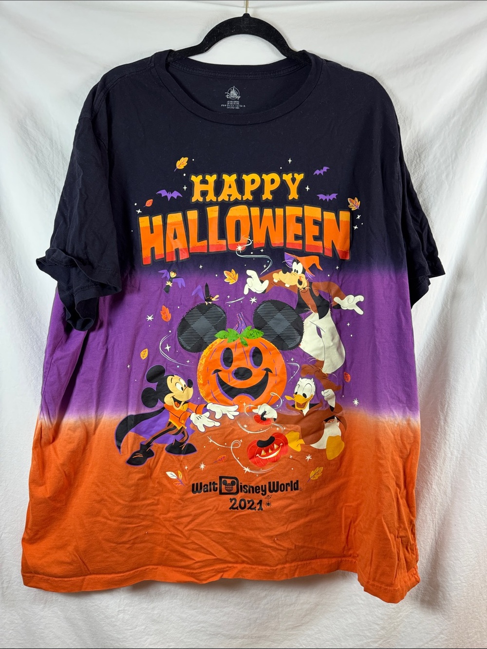 Disney Parks Happy Halloween 2021 T Shirt XXL